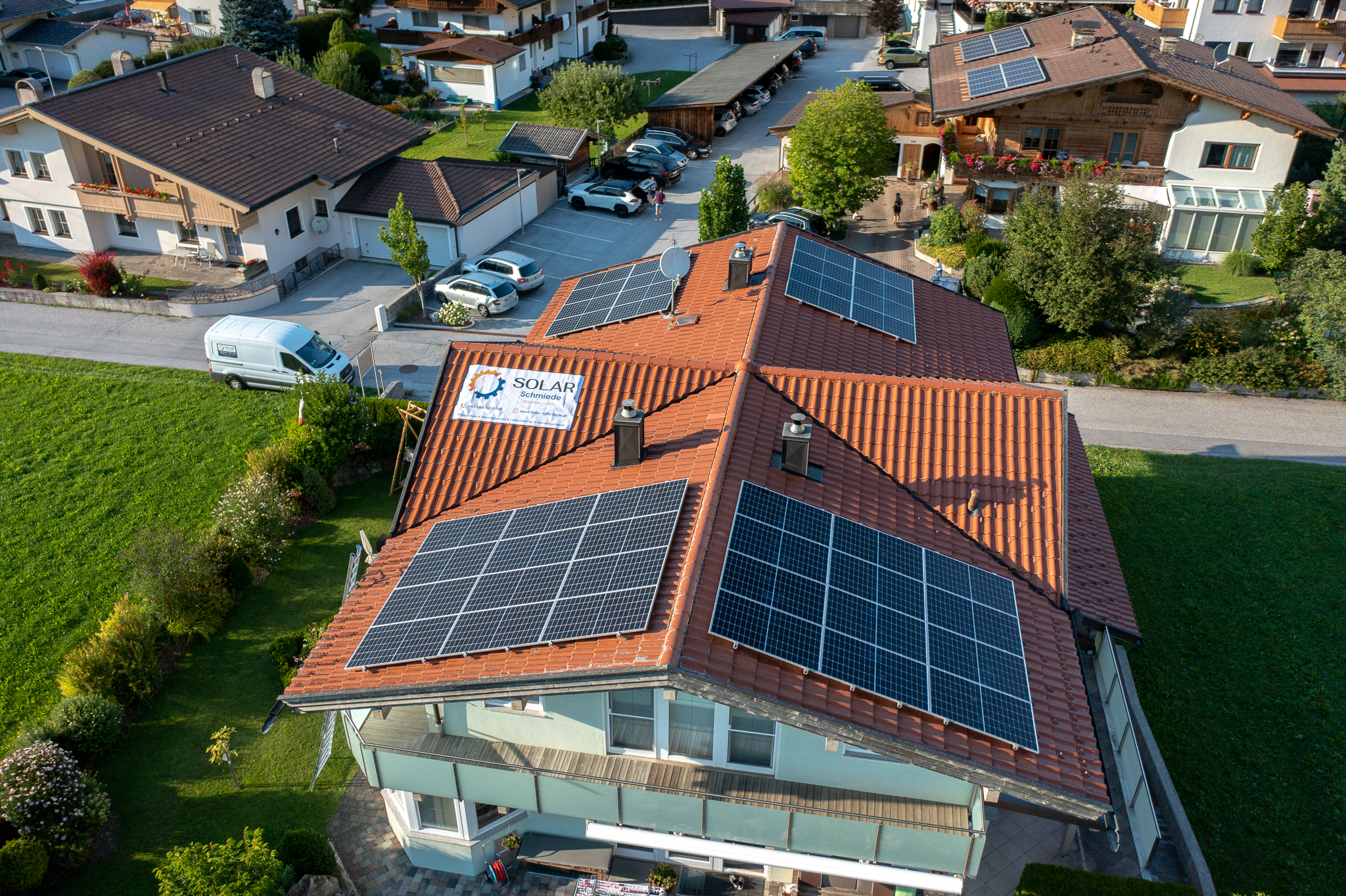 Photovoltaik auf Haus